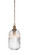Carina One Light Pendant in New Age Brass (200|94-NAB-4600)
