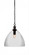 Carina One Light Pendant in Matte Black (200|95-MB-4690)