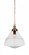Juno One Light Pendant in New Age Brass (200|98-NAB-4730)
