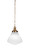 Juno One Light Pendant in New Age Brass (200|99-NAB-4711)