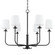 Bodhi Six Light Chandelier in Forged Iron (67|F7736-FOR)