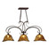 Vetraio Three Light Island Pendant in Oil Rubbed Bronze (52|21009)