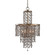 Valka Six Light Chandelier in Silver Swedish Iron (52|21288)