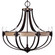 Dubois Eight Light Chandelier in Bronze (52|21329)