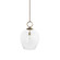 Calix One Light Pendant in Aged Brass (52|22127)