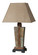 Slate One Light Table Lamp in Slate w/Hammered Copper (52|26322-1)