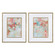 A Touch Of Blush And Rosewood Fences Wall Art in Gold Leaf (52|41557)