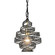 Flow One Light Mini Pendant in Matte Black/French Gold (137|240P01MBFG)