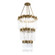 Matrix 19 Light Chandelier in Havana Gold (137|309C19HG)