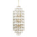 Cubic 14 Light Foyer Pendant in Calypso Gold (137|329F14CG)