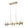 Collette 12 Light Linear Pendant in Antique Brass (137|357N12BB)
