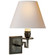Dean One Light Wall Sconce in Gun Metal (268|AH 2000GM-NP)