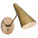 Clemente One Light Wall Sconce in Hand-Rubbed Antique Brass (268|ARN 2024HAB-HAB)