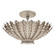 Hampton Three Light Chandelier in Burnished Silver Leaf (268|ARN 4011BSL)