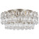 Liscia Four Light Flush Mount in Burnished Silver Leaf (268|ARN 4171BSL-CG)