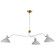 Charlton Three Light Chandelier in White (268|ARN 5006WHT)