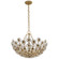 Claret 12 Light Chandelier in Gild (268|ARN 5220G-CG)