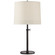 Simple One Light Table Lamp in Bronze (268|BBL 3023BZ-S2)