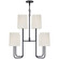 Go Lightly Eight Light Chandelier in Charcoal (268|BBL 5081C-S)