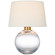 Masie LED Table Lamp in Clear Glass (268|CHA 8433CG-L)
