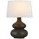 Lismore LED Table Lamp in Stained Black Metallic (268|CHA 8686SBM-L)