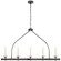 Launceton Five Light Linear Pendant in Bronze (268|CHC 1605BZ)