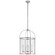 Riverside Round Six Light Lantern in Polished Nickel (268|CHC 3451PN-CG)