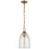 Andros LED Pendant in Antique-Burnished Brass (268|CHC 5425AB-CG)