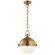 Adrian LED Pendant in Antique-Burnished Brass (268|CHC 5490AB-WG)