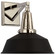 Layton LED Wall Sconce in Polished Nickel (268|CHD 2455PN-BLK)