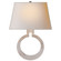 Ring One Light Wall Sconce in Alabaster (268|CHD 2970ALB-NP)