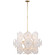 Leighton LED Chandelier in Soft Brass (268|KS 5067SB-CRE)