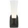 Utopia One Light Bath Sconce in Aged Iron (268|KW 2043AI-WG)