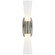 Utopia Two Light Bath Sconce in Polished Nickel (268|KW 2048PN-WG) Utopia Two Light Bath Sconce in Polished Nickel (268|KW 2048PN-WG)