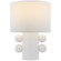 Tiglia LED Table Lamp in Plaster White (268|KW 3686PW-L)
