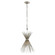 Strada One Light Chandelier in Burnished Silver Leaf (268|KW 5077BSL)