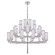Liaison 32 Light Chandelier in Polished Nickel (268|KW 5202PN-CRG) Liaison 32 Light Chandelier in Polished Nickel (268|KW 5202PN-CRG)