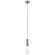 Utopia One Light Pendant in Polished Nickel (268|KW 5531PN-WG) Utopia One Light Pendant in Polished Nickel (268|KW 5531PN-WG)