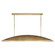 Utopia LED Linear Chandelier in Gild (268|KW 5550G-FA)
