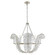 Calais Six Light Chandelier in Burnished Silver Leaf (268|NW 5051BSL)