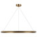 Encircle LED Chandelier in Natural Brass (268|PB 5151NB)