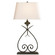Harper One Light Table Lamp in Natural Rusted Iron (268|SK 3100NR-NP)