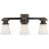 Ny Subway Three Light Wall Sconce in Bronze (268|SL 2153BZ-WG)