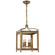 Greggory Four Light Lantern in Hand-Rubbed Antique Brass (268|SP 5001HAB)