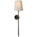 Bryant One Light Wall Sconce in Bronze (268|TOB 2024BZ-NP)