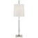Lexington One Light Table Lamp in Polished Nickel with Crystal (268|TOB 3627PN/CG-L)