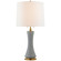Elena Two Light Table Lamp in Polar Blue Crackle (268|TOB 3655PBC-L)