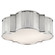 Tilden Four Light Flush Mount in Polished Nickel (268|TOB 4131PN-WG)