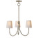 Reed Three Light Chandelier in Antique Nickel (268|TOB 5009AN-NP)