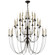 Erika 36 Light Chandelier in Aged Iron (268|TOB 5206AI)
